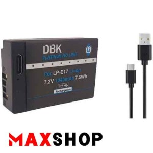 battery camera dbk lpe17 type c